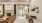 a charming room with a shuffle board and high ceilings